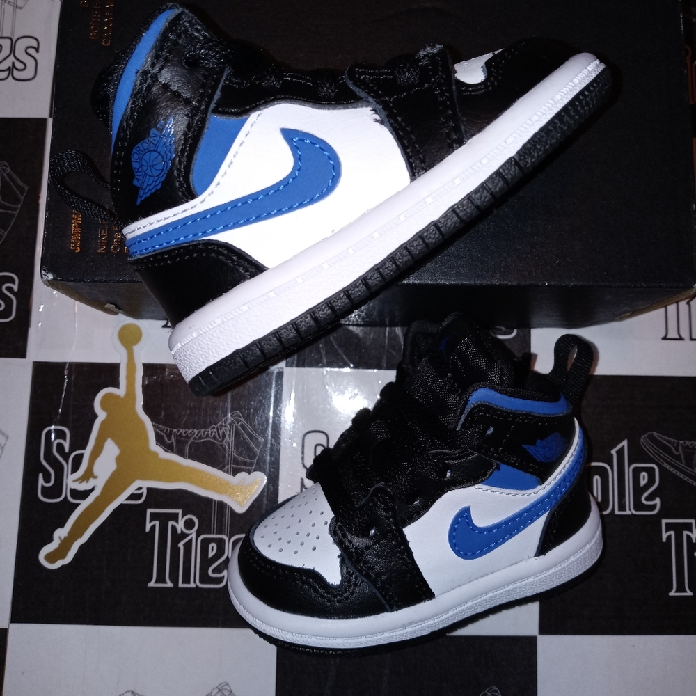 🚫SOLD🚫Nike Air Jordan 1 Mid Racer Blue TD Toddler